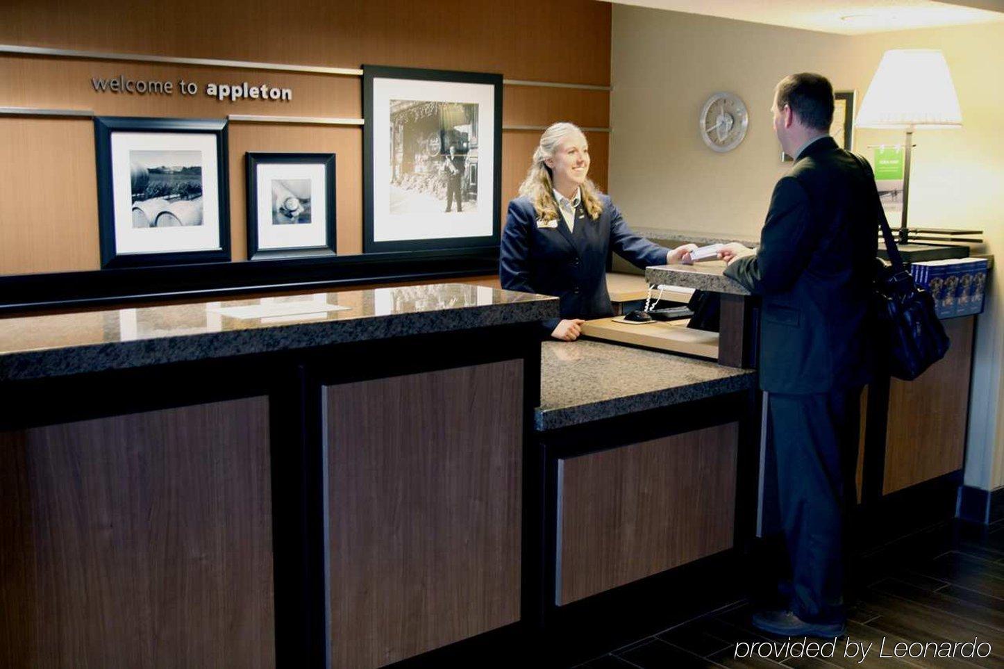Hampton Inn Appleton-Fox River Mall Area Interiør billede
